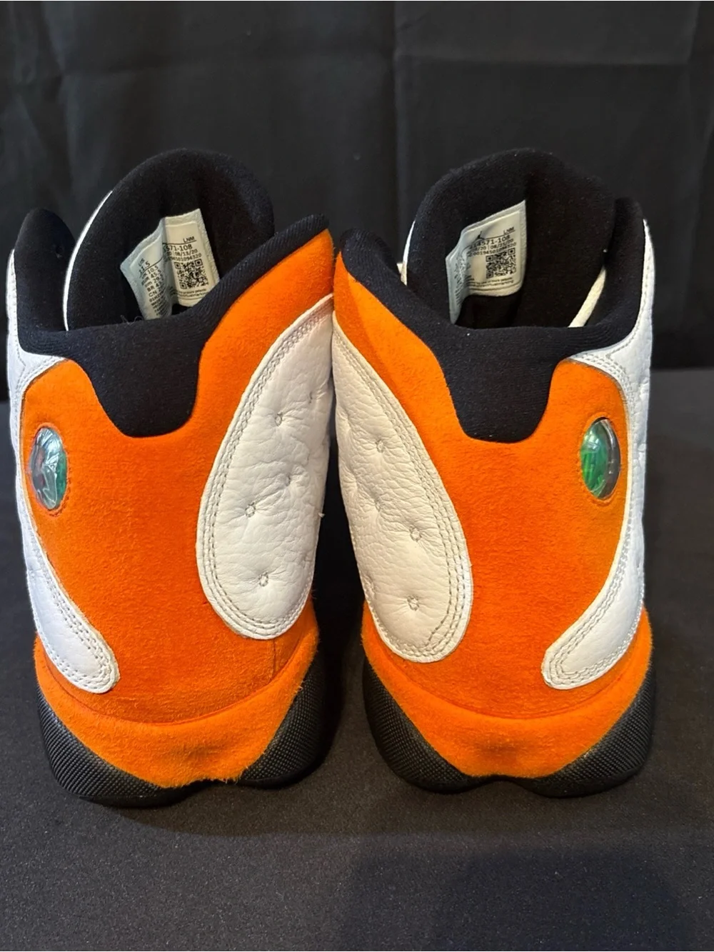 Air Jordan 13 Retro Starfish Mens Sneakers white/orange size 11.5 brand new
